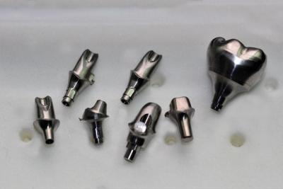 China Custom Abutments Dental Dentures And Implants Teeth Implant Titanium Abutment for sale