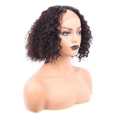 China Breathable And Comfortable Curly Curly Lace Front Wig Cheap Hair Wigs T Part Wigs 1b# For Black Women for sale