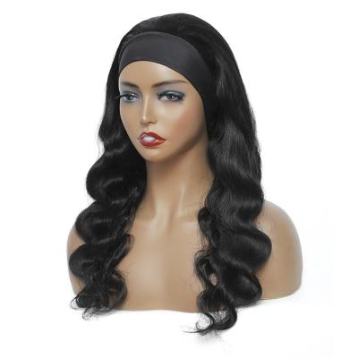 China Wholesale Body Wave Headband Wig Hair For Black Women, Raw Body Wave Virgin Hair Headband Wigs for sale