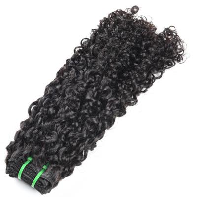 China Wholesale Soft Virgin Pixie Curls Double Drawn Pixie Curls, Peruvian Hair Bundles With Closure Grade 12A Pixel Curly Hair for sale