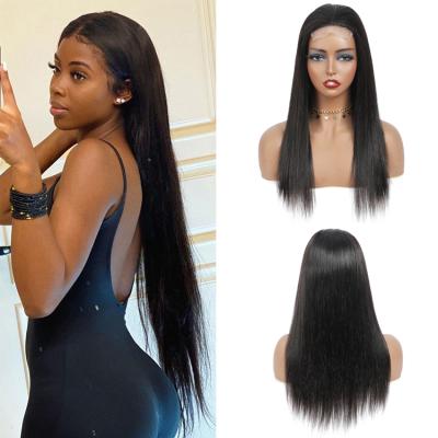 China Figured Hairline 150% 180% Density Straight Top and Natural Human Hair Wig Transparent Lace Wig For Women for sale