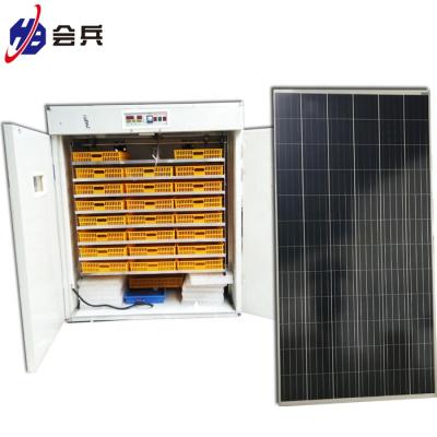 China Fully Automatic Digital Poultry Egg Incubator Solar Egg Incubator Low Watt Powered Incubator With Solar Panel for sale