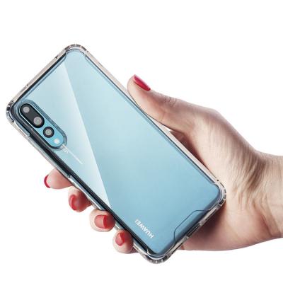 China 2019 Sturdy Anti-drop Transparent Cover Acrylic Smartphone Case Dirt-resistant For Huawei p20 for sale