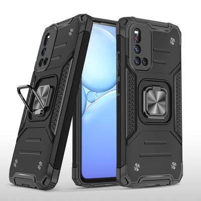 China New Tpu+Pc Shockproof Hybrid Magnetic Kickstand Shockproof Phone Case For VIVO V19 Cover for sale