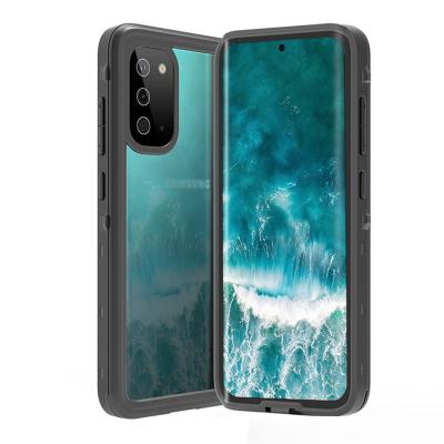 China UPC shockproof free service provided full coverage ip68 certified underwater 6.5ft s20 water proof cell phone case for samsung s20 series for sale