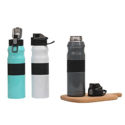 China PORTABLE High Quality Printing Termo Bottles Double Wall Stainless Steel Vacuum Hydros Bottle Custom Logo for sale