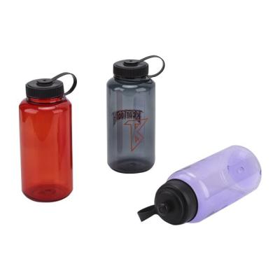 China PORTABLE Plastic Color Frosted Gym Sports Water Bottle Outdoor Space Plastic Bottle for sale