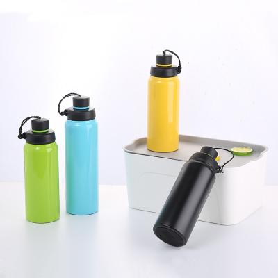 China PORTABLE High Quality Stainless Steel Bottle Insulated Leakproof Powder Coating Wide Mouth Thermo Bottle for sale