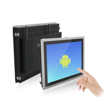 China 19 inch ip65 control ip65 industrial capacitive android touch screen panel pc monitor embedded panel pc 19inch for sale