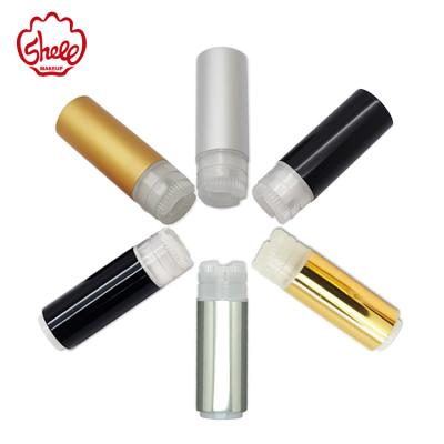 China Aluminum Shell For Lipstick Lip Balm Makeup Stick 6 Colors Empty Lipstick Tube Cartridge POK For 12.7 12.1mm Lipstick for sale