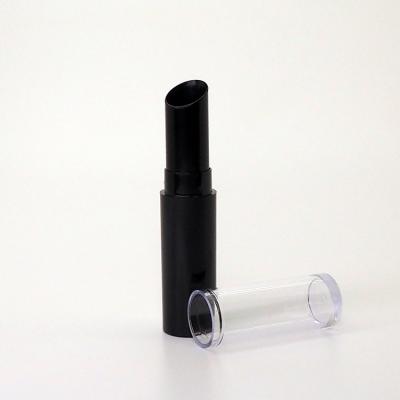 China Slim Round Lipstick Tube Lipstick Tube - Transparent Cover Slanted Inner Tubes | ChiiLee LSAC06 for sale