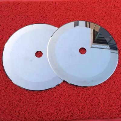 China Flat round blade and circular blade factory high precision cut, circular cut blade for fiberglass cutting for sale