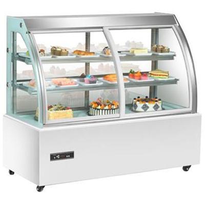 China Single-Temperature Cake Refrigerator Showcase Refrigerator Cake Bakery Showcase Cooler for sale