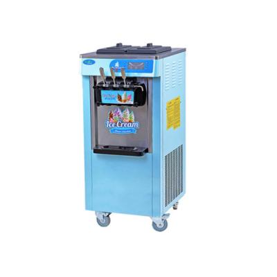 China Commercial Factory Snacks Ice Cream Machine Soft Automatic Ice Cream Making Machinery for sale