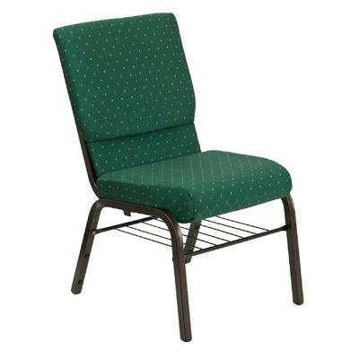 China Traditional Popular In Australia Metal Linked Church Chair Upholstered Chair For Church for sale