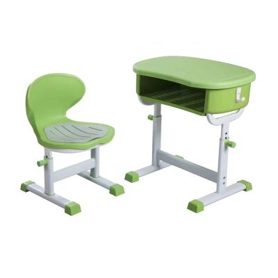 China Hot Selling Primary Plastic Classroom Lecture Hall School Furniture Adjustable School Table And Chair for sale