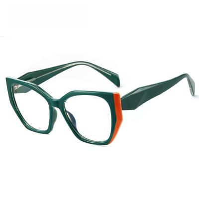 China For Fashionable Blue Light Women Reading Glasses 2022 Anti Blocking Glass Ladies Optical Glasses Relieve Computer Glasses for sale