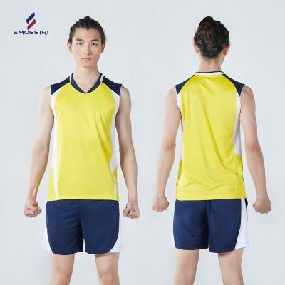 China Wholesale Custom Polyester Unisex Team Volleyball Shorts Women Sports Volleyball Training Suit Volleyball Tank Tops Uniform Kits for sale