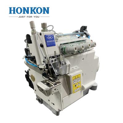 China Cylinder-Bed Direct Drive Cylinder Bed High Speed ​​Overlock Sewing Machine 3 4 Thread 5 Optional for Sewing Cuff and Small Round Cloth for sale