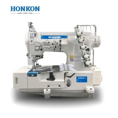 China Thin material such as HK-500-02CB shirt sewing machine for hemming machine tie stitch sewing machine with folder for sale