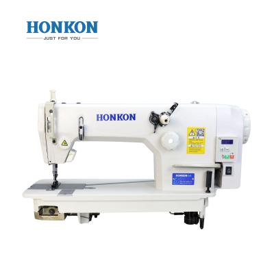 China HK-3800 Apparel Single Needle Sewing Machines Chain Stitch Sewing Machine for Wrapping Sewing Decorative Stitching on Garment Underwear Leather for sale