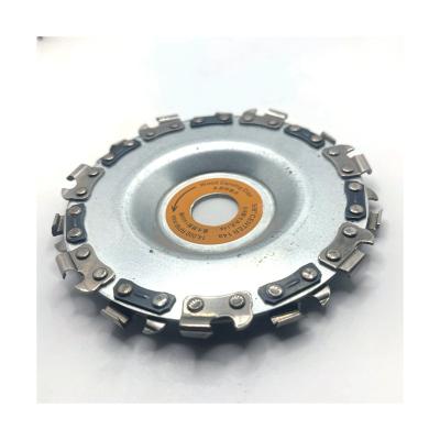 China 4inch 14 Teeth 4inch 7 Teeth Anti-Slip Grinder Saw China Spare Parts Chainsaw Disc for sale