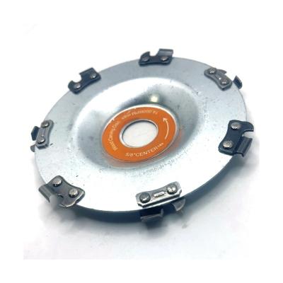 China New Anti-Slip 4inch 14 Teeth Alloy Grinder Chain Saw Cutter Spare Parts Saw Disc for sale