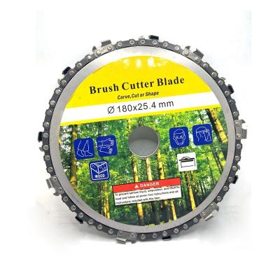 China Cutting 7inch 13 Teeth Brush Cutter Blade 14000rpm Multi Saw Blade Wood Cutting Saw Brush Cutter Blade for sale