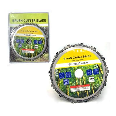 China Cutter Sell Well New Type 7inch 13 Teeth Sthil Disc Brush Cutter Blade Chainsaw Spare Parts for sale