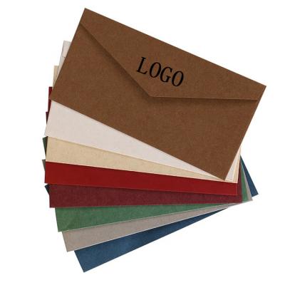 China Eco Friendly Recyclable Custom Recyclable Kraft Paper Envelopes Mailing Bag Tote Messenger Bag for sale