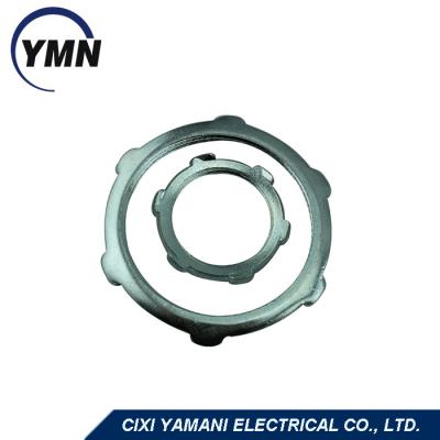 China steel & High Quality Electrical Fittings Conduit Lock Nut From Stainless Steel Manufacturer China for sale