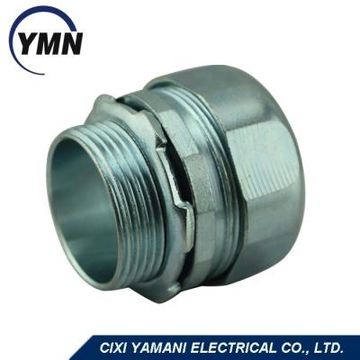 China Rigid Galvanized Steel Compression IMC Connector for sale