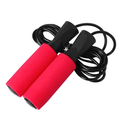 China Durable Professional Fitness Speed ​​Jump Rope Foam Handle Customized Logo High Quality Jump Rope for sale