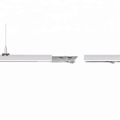 China PC Length up to 100m Asymmetric 3,5,7 Wire Trunking Light System Led Linear Light for sale