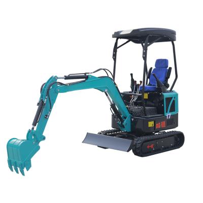 China Hotels LUYU-LZ17 CE Certificate Crawler 1.7ton Excavator Chinese Cheap Small Mini Excavator For Personal Use for sale