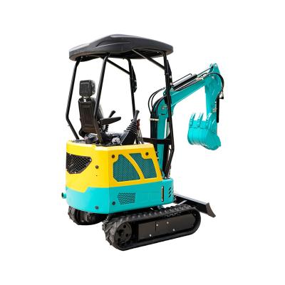 China Hotel excavadora LUYU-LZ16 Mini Excavator Factory Price with Japan made engine for sale for sale