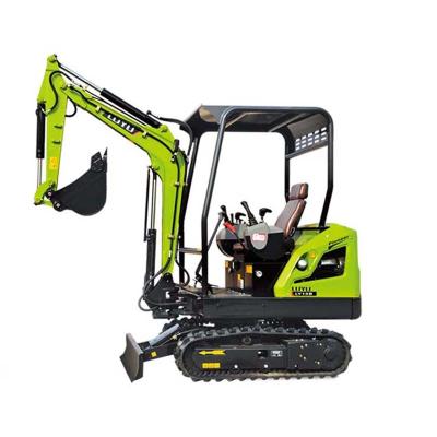 China LUYU-18 Hotels Mini Digger CE/EPA/EURO 5 China Wholesale Compact Excavators 1 Ton Mini Price With Thumb Bucket For SA for sale