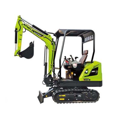 China LUYU-18 Hotels Earth Machine Construction Machinery Mini Excavator China Made Mobile Excavator Machine for sale