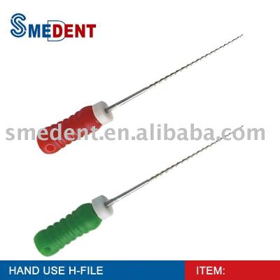 China Stainless steel ; NiTi Hand Use Dental H-Files for sale