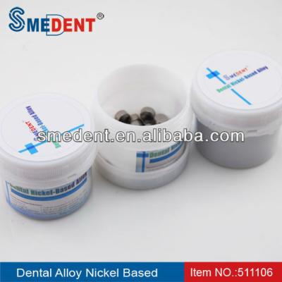 China Dental Metal Alloy Nickel Based Beryllium Nickel Alloy for sale