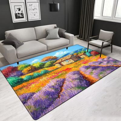 China 3d printing  Rug and Mat size 40x60cm,12mm thickness and 1pc MOQ for indoor and outdoor for sale