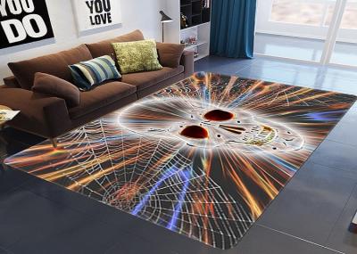 China 3D printing Halloween Holiday poly Indoor Rugs , Carpets And Mats size 50x80cm, 12mm thickness for sale