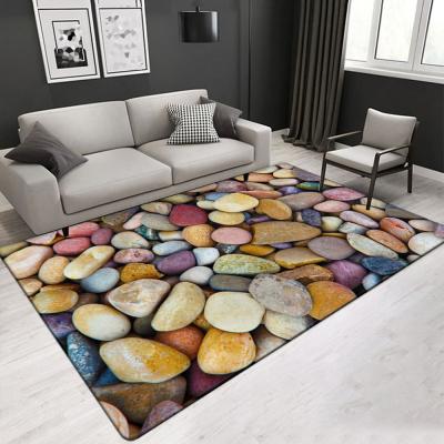 China Factory direct sale High quality Customized size stone pattern living room area rug office carpet for sale