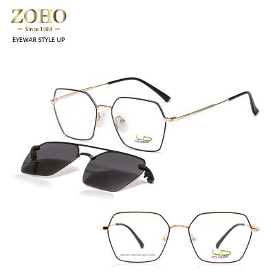 China Fashion Sunglasses TAC Polarize Variable Lens Clip On Glass Optical Lenses for sale