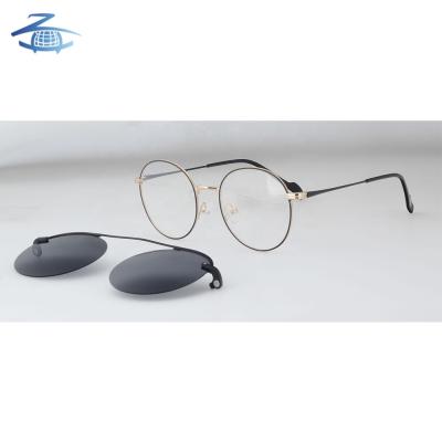 China Trendy Polarized Removable Lens Sunglasses Fashion Sunglasses Optical Frames for sale