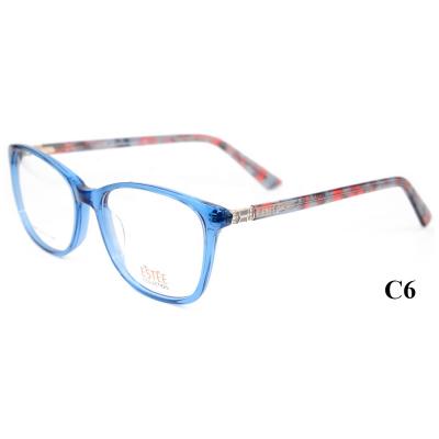 China Latest Fashion And Youth Ready High Quality Kids Eyewear Acetate Glass Frames For Girls for sale