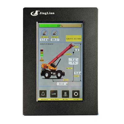 China Machinery Repairs Workshop Safe Load Indicator JL-5000 Touch Screen Limiter Installed On Rough Terrain Cranes 35m Boom Cranes for sale