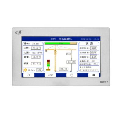 China Construction worksÂ   high quality device Landscape Touch Screen Load Moment Indicator (LMI) /Safe Load Indicator (SLI) of tower cranes made in china for sale