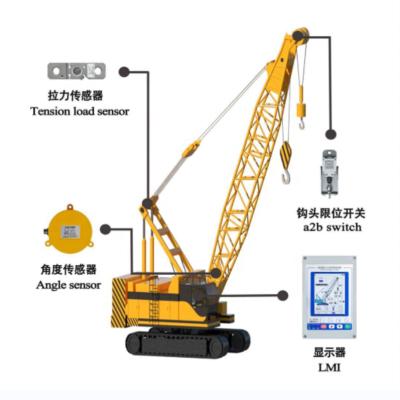 China Construction worksÂ   high quality complete set of safety device load moment indicator (LMI) with tension load sensor for crawler cranes made in china for sale