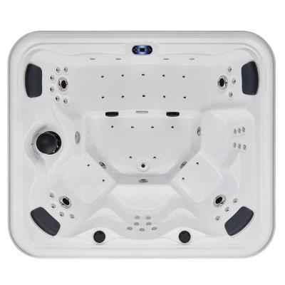 China Modern with 61 Jets, Two Seat Underwater Lights 6 Large Acrylic Whirlpool Hot Tub Massage Bath Spa for sale